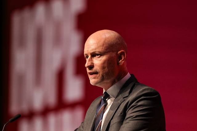 Secretary of State for Wales Stephen Kinnock MP speaks during the Labour Party Annual Conference 2026 at Convention Centre, Liverpool, United Kingdom on 27 September 2026

(Photo by Mark Cosgrove/News Images)