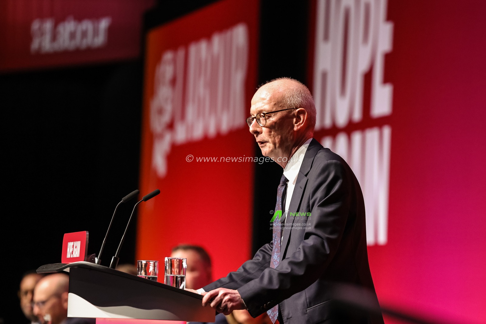 Secretary of State for Work and Pensions Pat McFadden MP speaks during the Labour Party Annual Conference 2026 at Convention Centre, Liverpool, United Kingdom on 27 September 2026

(Photo by Mark Cosgrove/News Images)