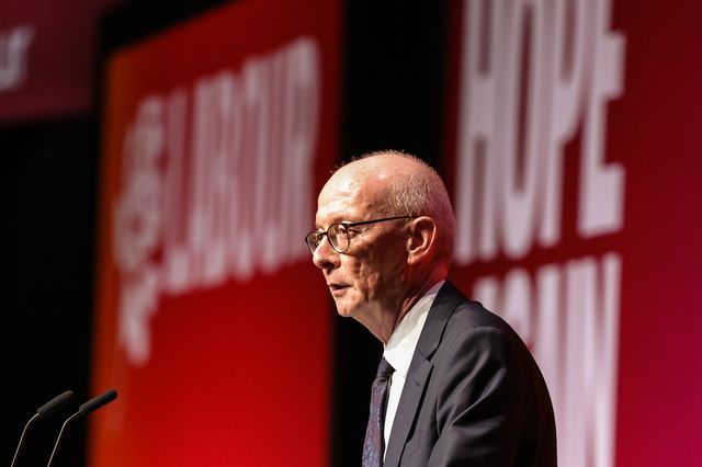 Secretary of State for Work and Pensions Pat McFadden MP speaks during the Labour Party Annual Conference 2026 at Convention Centre, Liverpool, United Kingdom on 27 September 2026

(Photo by Mark Cosgrove/News Images)