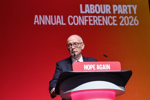 Secretary of State for Work and Pensions Pat McFadden MP speaks during the Labour Party Annual Conference 2026 at Convention Centre, Liverpool, United Kingdom on 27 September 2026

(Photo by Mark Cosgrove/News Images)