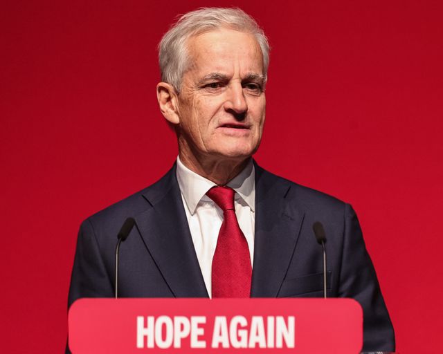 Prime Minister of Norway Jonas Gahr Store speaks during the Labour Party Annual Conference 2026 at Convention Centre, Liverpool, United Kingdom on 27 September 2026

(Photo by Mark Cosgrove/News Images)