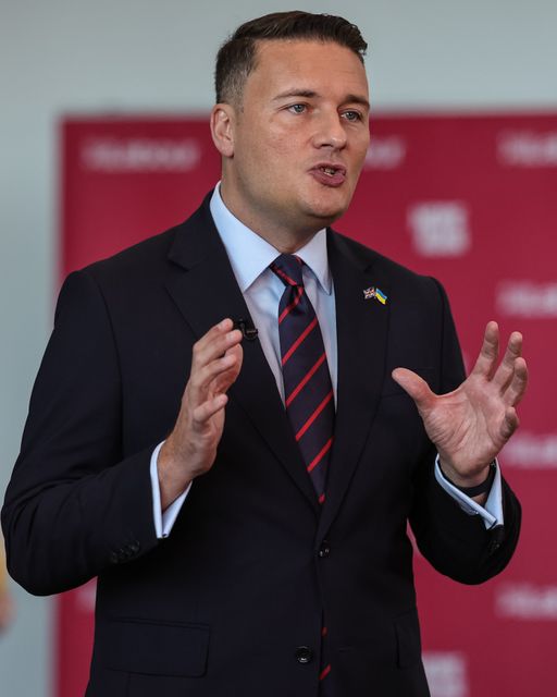 Secretary of State for Defence Wes Streeting MP speaks on the fringe during the Labour Party Annual Conference Day Two at Convention Centre, Liverpool, United Kingdom on 28 September 2026

(Photo by Mark Cosgrove/News Images)