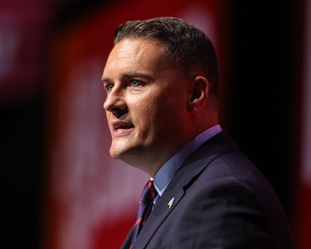 Secretary of State for Defence Wes Streeting MP speaks during the Labour Party Annual Conference Day Two at Convention Centre, Liverpool, United Kingdom on 28 September 2026

(Photo by Mark Cosgrove/News Images)