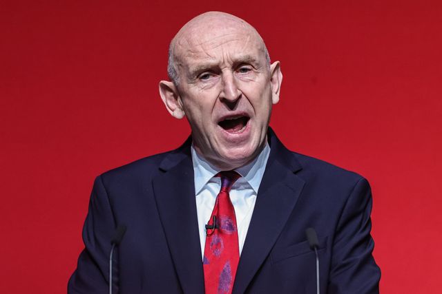 Chancellor of the Exchequer John Healey MP speaks during the Labour Party Annual Conference Day Two at Convention Centre, Liverpool, United Kingdom on 28 September 2026

(Photo by Mark Cosgrove/News Images)