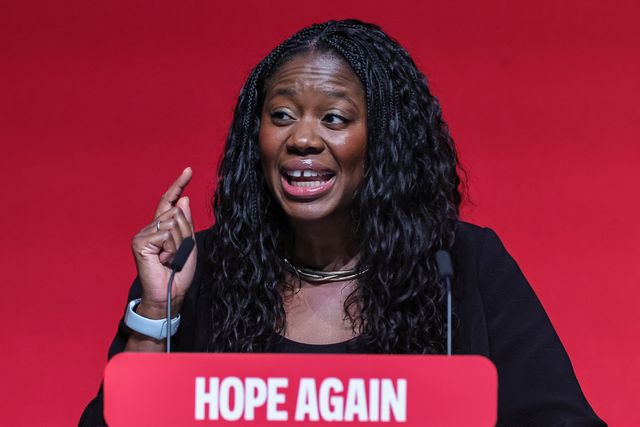 Secretary of State for Energy Security and Net Zero Miatta Fahnbulleh MP speaks during the Labour Party Annual Conference Day Two at Convention Centre, Liverpool, United Kingdom on 28 September 2026

(Photo by Mark Cosgrove/News Images)