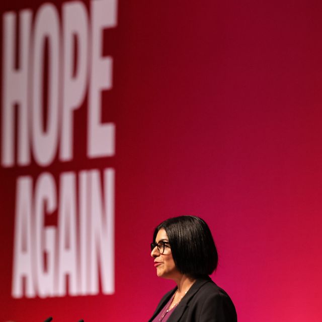 Home Secretary Shabana Mahmood MP speaks during the Labour Party Annual Conference Day Two at Convention Centre, Liverpool, United Kingdom on 28 September 2026

(Photo by Mark Cosgrove/News Images)