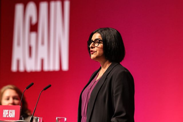 Home Secretary Shabana Mahmood MP speaks during the Labour Party Annual Conference Day Two at Convention Centre, Liverpool, United Kingdom on 28 September 2026

(Photo by Mark Cosgrove/News Images)