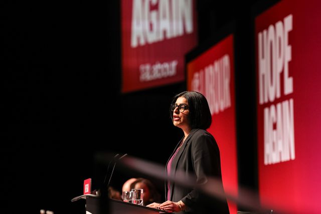 Home Secretary Shabana Mahmood MP speaks during the Labour Party Annual Conference Day Two at Convention Centre, Liverpool, United Kingdom on 28 September 2026

(Photo by Mark Cosgrove/News Images)