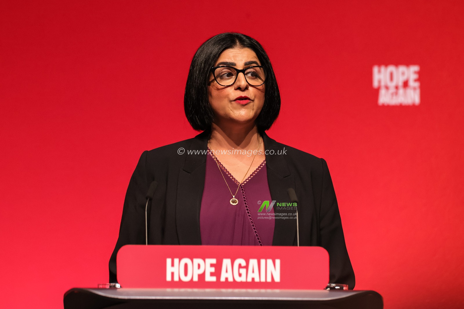 Home Secretary Shabana Mahmood MP speaks during the Labour Party Annual Conference Day Two at Convention Centre, Liverpool, United Kingdom on 28 September 2026

(Photo by Mark Cosgrove/News Images)