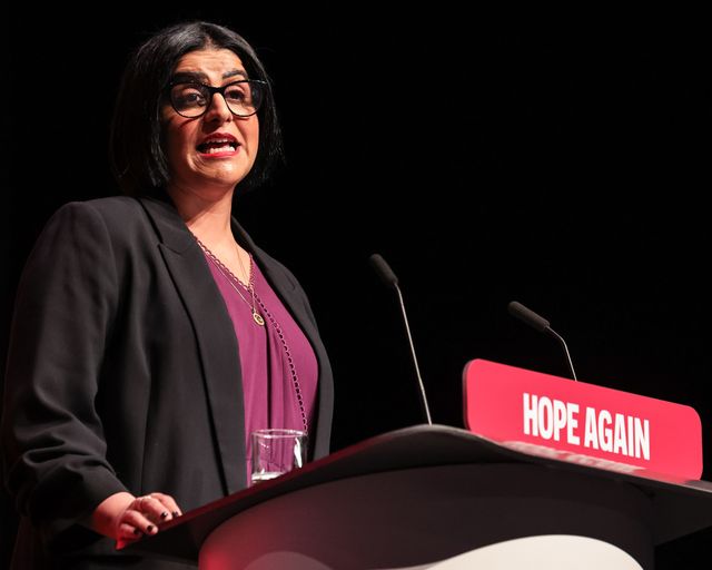 Home Secretary Shabana Mahmood MP speaks during the Labour Party Annual Conference Day Two at Convention Centre, Liverpool, United Kingdom on 28 September 2026

(Photo by Mark Cosgrove/News Images)