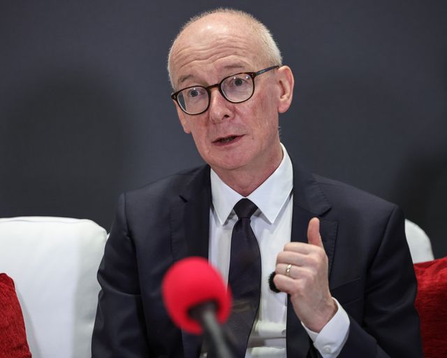 Secretary of State for Work and Pensions Pat McFadden MP speaks on the fringe during theLabour Party Annual Conference Day Three at Convention Centre, Liverpool, United Kingdom on 29 September 2026

(Photo by Mark Cosgrove/News Images)