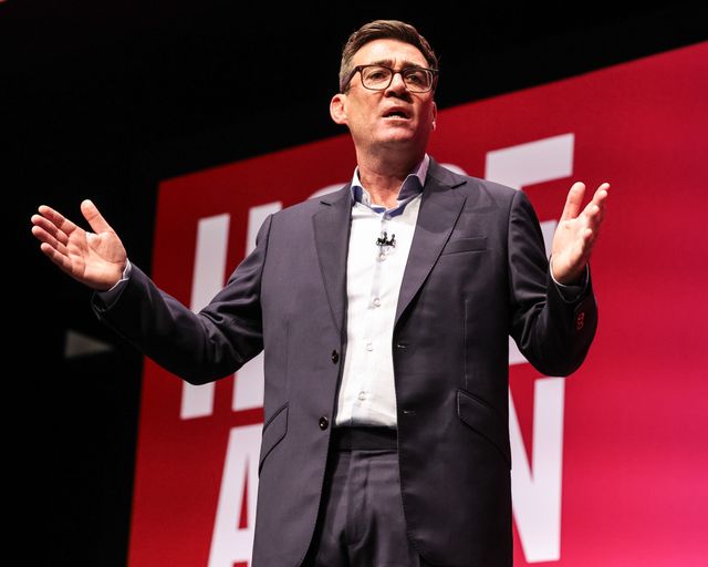 Andy Burnham MP, Prime Minister of the United Kingdom reacts during his speech at the Labour Party Annual Conference Day Three at Convention Centre, Liverpool, United Kingdom on 29 September 2026

(Photo by Mark Cosgrove/News Images)