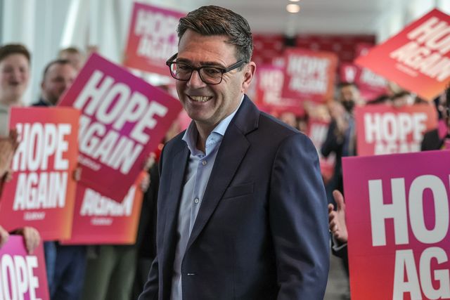 Andy Burnham MP, Prime Minister of the United Kingdom walks over the bridge of Hope Again during the Labour Party Annual Conference Day Three at Convention Centre, Liverpool, United Kingdom on 29 September 2026

(Photo by Mark Cosgrove/News Images)