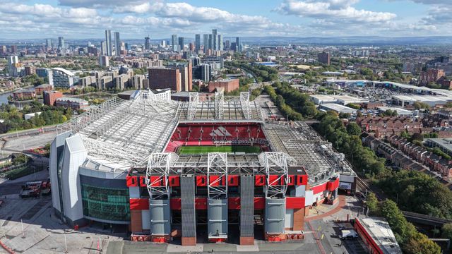 An aerial view of of Old Trafford ahead of the Betfred Super League Grand Final match Warrington Wolves vs Wakefield Trinity at Old Trafford, Manchester, United Kingdom on 03 October 2026

(Photo by Mark Cosgrove/News Images)