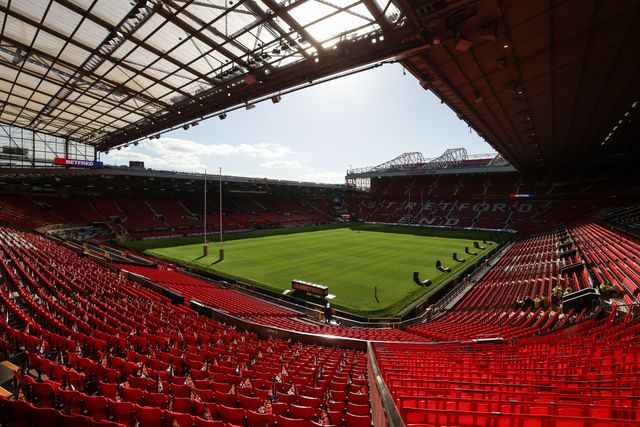 A general view of Old Trafford ahead of the Betfred Super League Grand Final match Warrington Wolves vs Wakefield Trinity at Old Trafford, Manchester, United Kingdom on 03 October 2026

(Photo by Alfie Cosgrove/News Images)