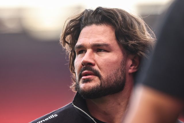 James Bentley of Warrington Wolves arrives during the Betfred Super League Grand Final match Warrington Wolves vs Wakefield Trinity at Old Trafford, Manchester, United Kingdom on 03 October 2026

(Photo by Alfie Cosgrove/News Images)