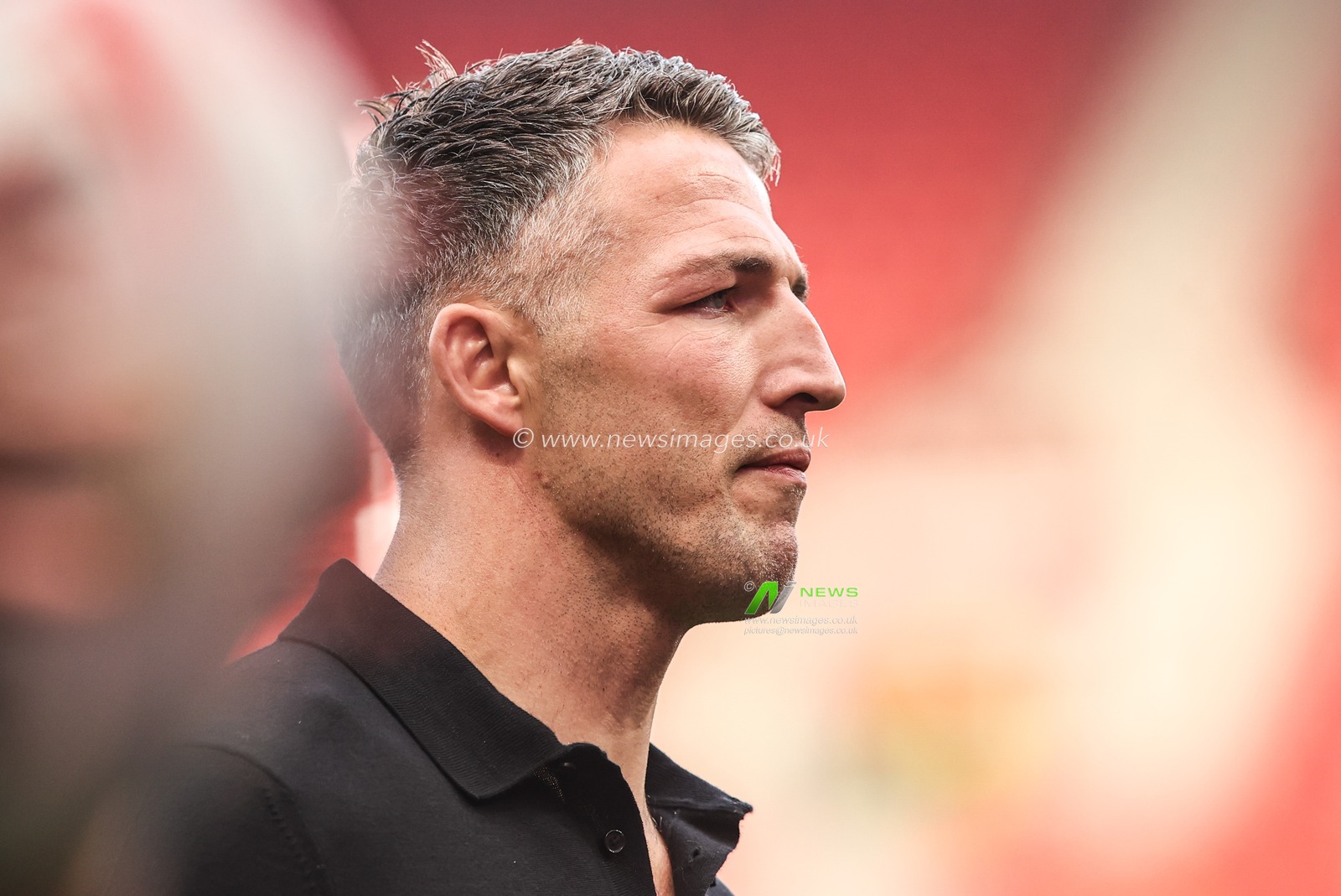 Sam Burgess manager of Warrington Wolves arrives during the Betfred Super League Grand Final match Warrington Wolves vs Wakefield Trinity at Old Trafford, Manchester, United Kingdom on 03 October 2026

(Photo by Alfie Cosgrove/News Images)