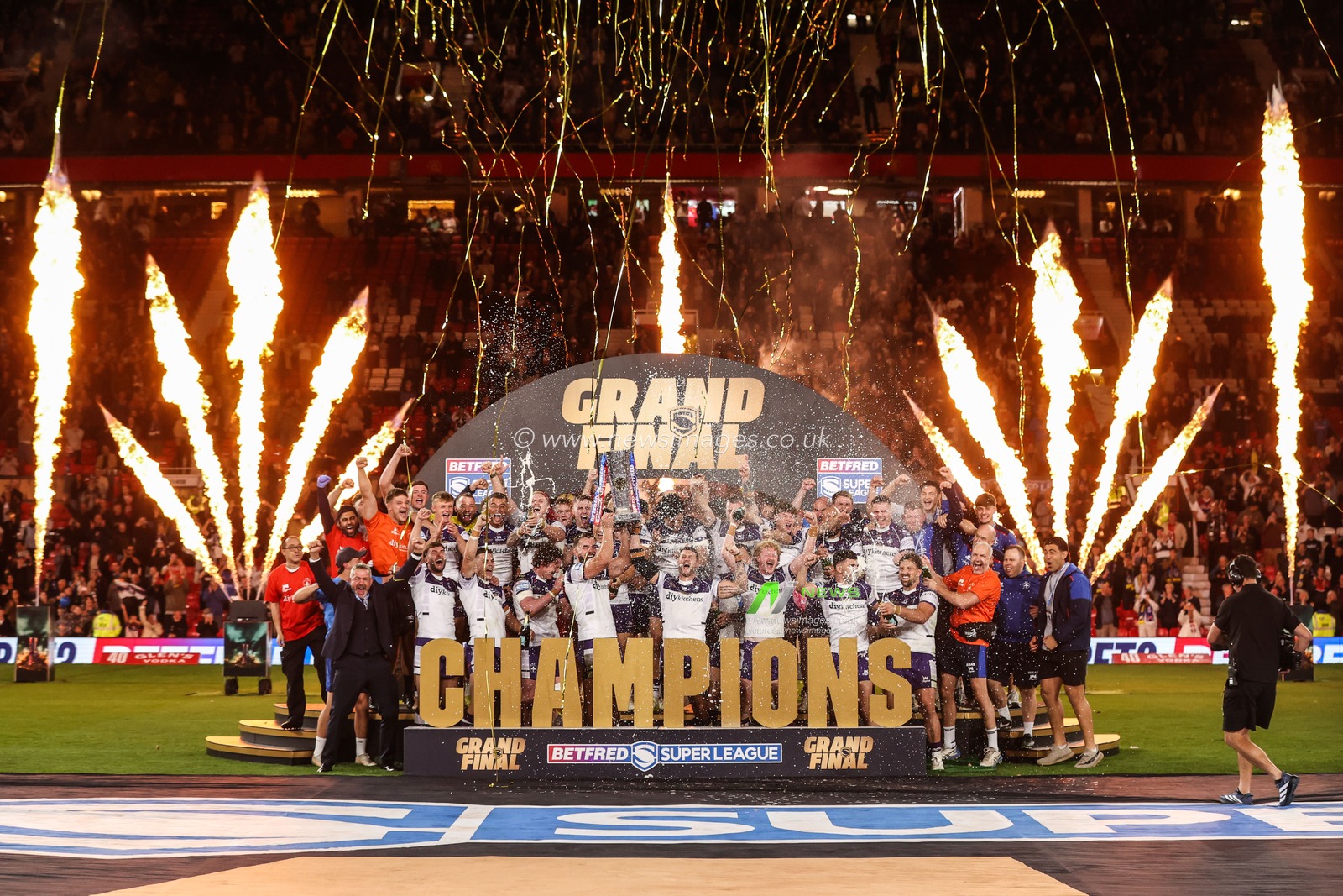 Betfred Super League Grand Final Warrington Wolves v Wakefield Trinity