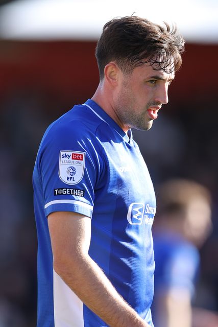 James Carragher of Wigan Athletic during the Sky Bet League One match Stevenage vs Wigan Athletic at Lamex Stadium, Stevenage, United Kingdom on 10 October 2026

(Photo by Harvey Murphy/News Images)