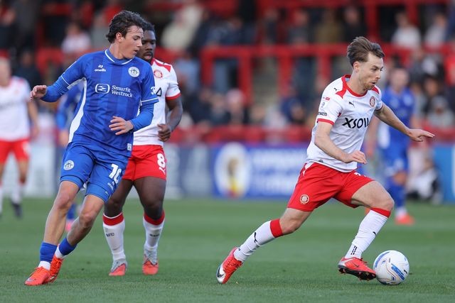 during the Sky Bet League One match Stevenage vs Wigan Athletic at Lamex Stadium, Stevenage, United Kingdom on 10 October 2026

(Photo by Harvey Murphy/News Images)