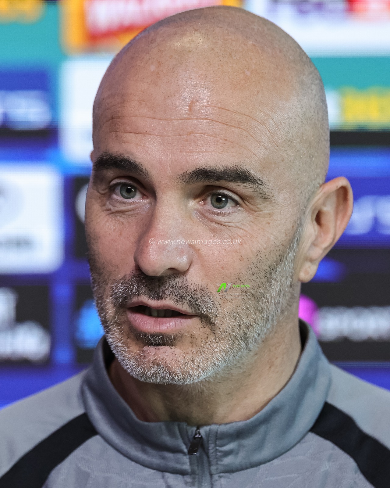 Enzo Maresca manager of Manchester City speaks during the UEFA Champions League press conference and open training Matchday 2 of 8 Manchester City vs Paris Saint-Germain at City Football Academy, Manchester, United Kingdom on 13 October 2026

(Photo by Mark Cosgrove/News Images)