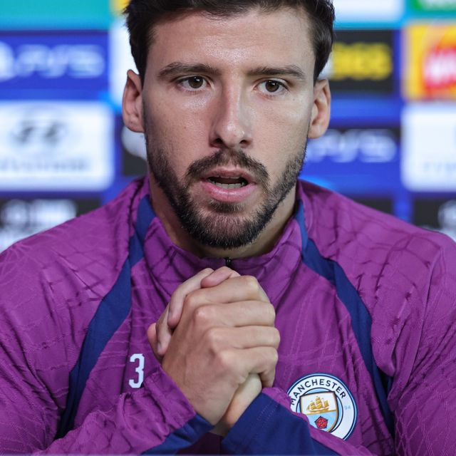 UEFA Champions League press conference and open training Matchday 2 of 8 Manchester City v Paris Saint-Germain