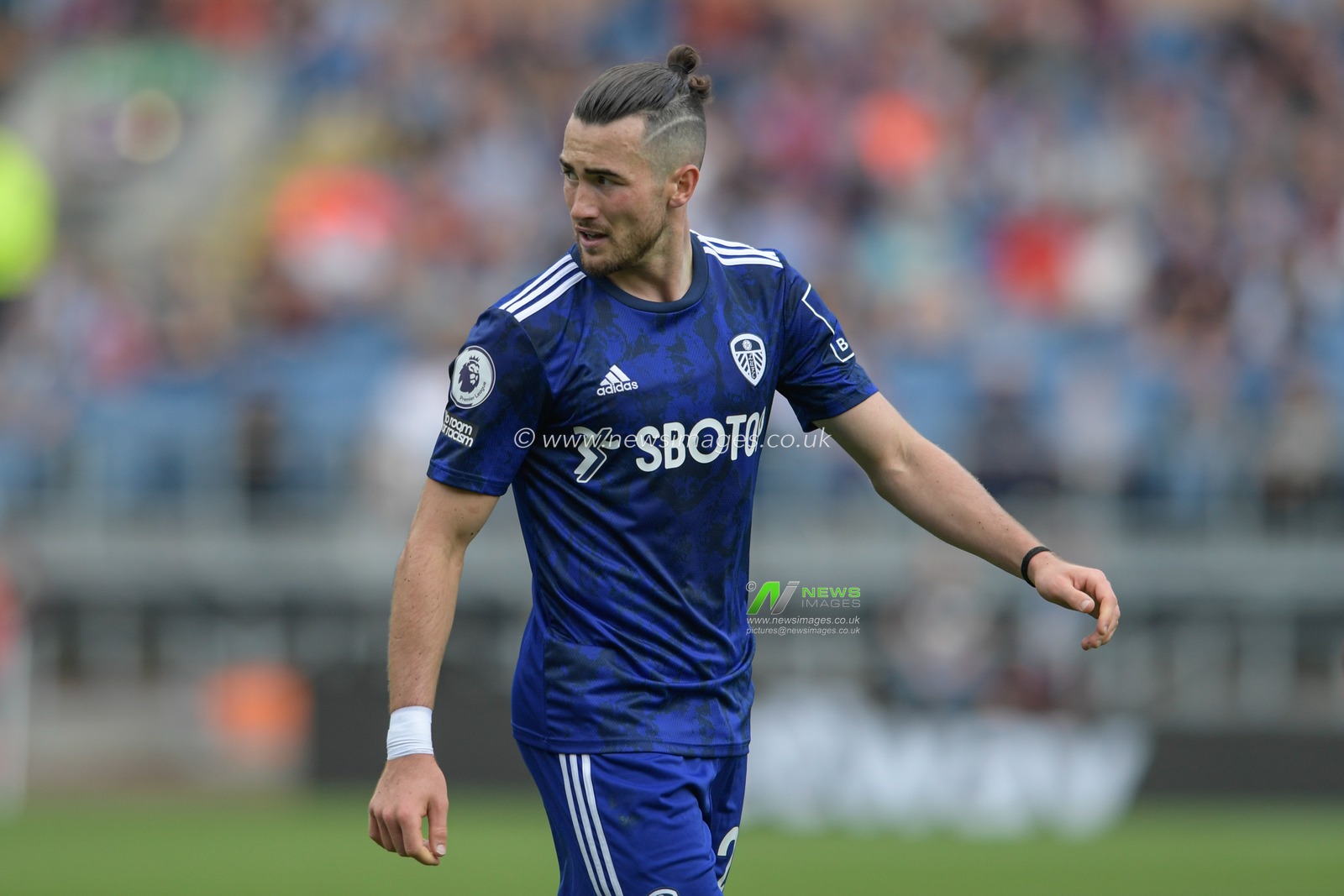 Jack Harrison #22 of Leeds United in action during the game