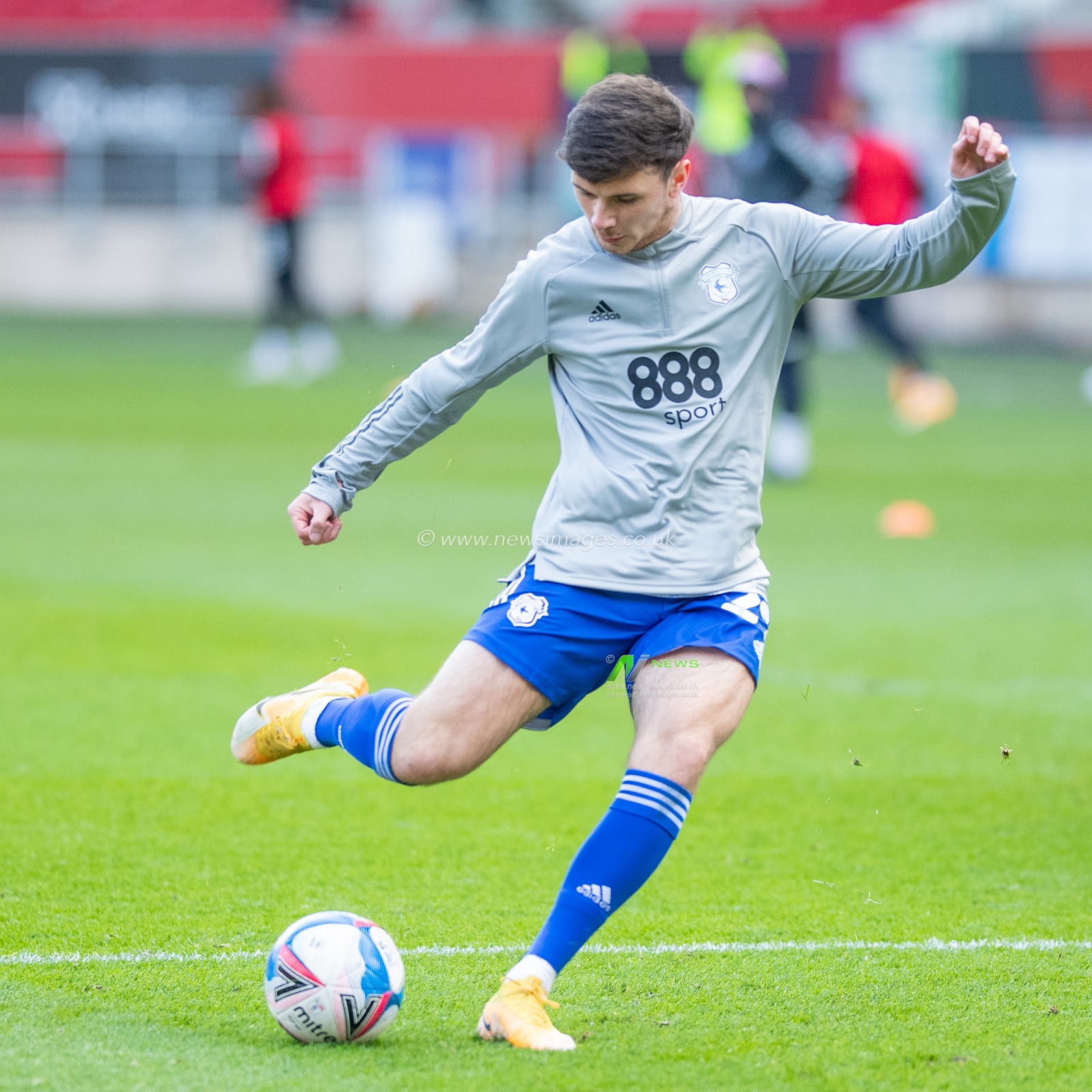 Mark Harris #29 of Cardiff City