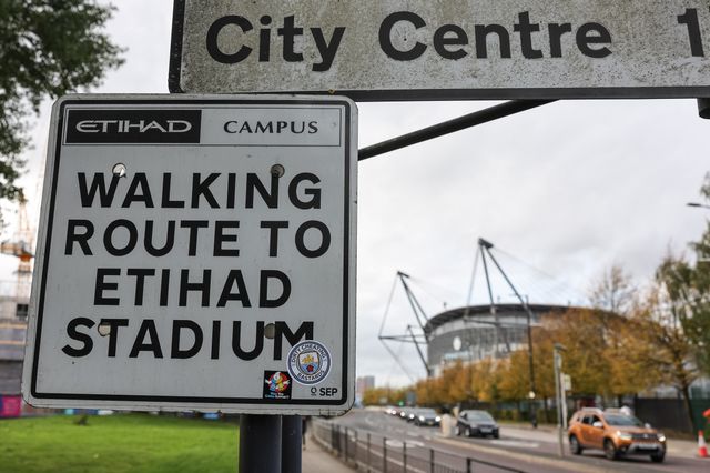 UEFA Champions League Matchday 2 of 8 Manchester City v Paris Saint-Germain