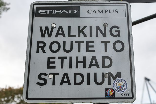 UEFA Champions League Matchday 2 of 8 Manchester City v Paris Saint-Germain