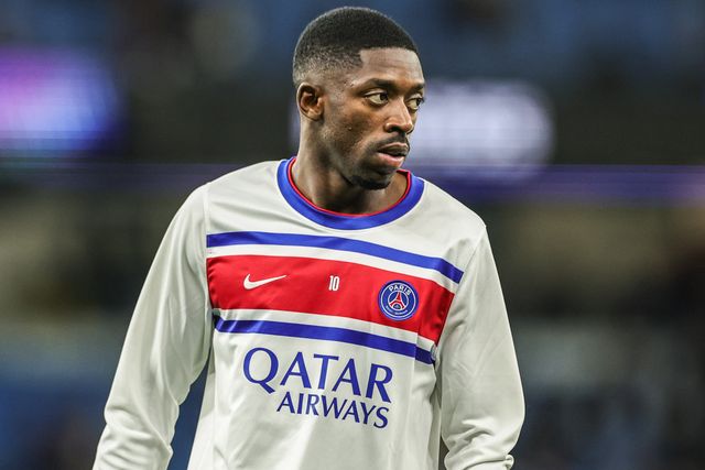 Ousmane Dembele of Paris Saint-Germain during the UEFA Champions League Matchday 2 of 8 match Manchester City vs Paris Saint-Germain at City of Manchester Stadium, Manchester, United Kingdom on 14 October 2026

(Photo by Mark Cosgrove/News Images)