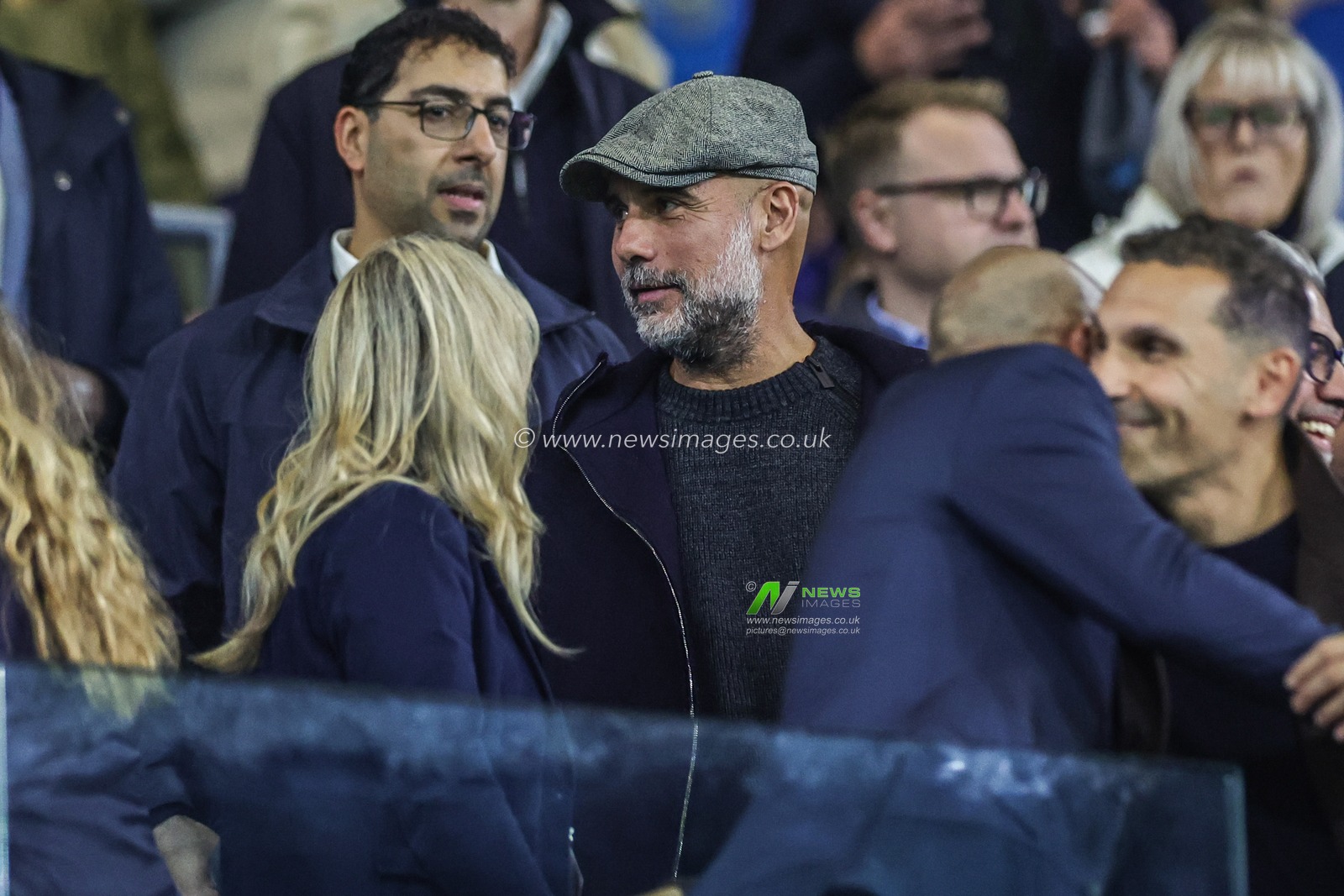 Former Manchester City manager Pep Guardiola during the UEFA Champions League Matchday 2 of 8 match Manchester City vs Paris Saint-Germain at City of Manchester Stadium, Manchester, United Kingdom on 14 October 2026

(Photo by Mark Cosgrove/News Images)