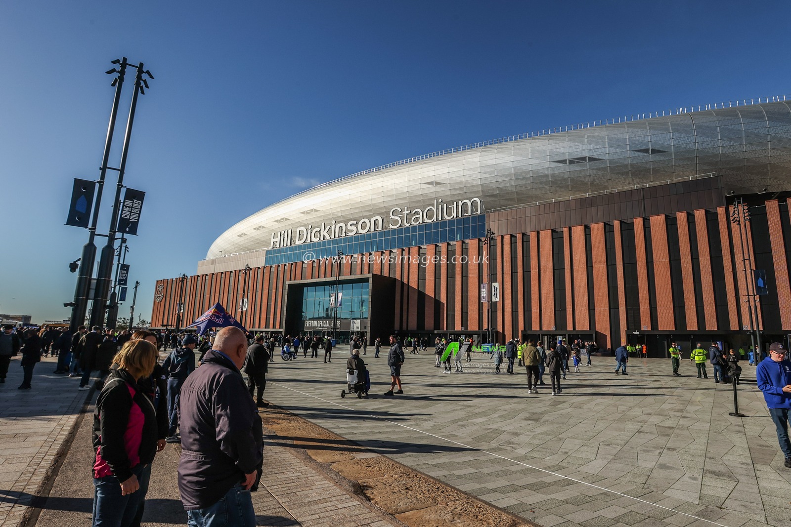 A general view of Hill Dickinson Stadium ahead of the Premier League match Everton vs Chelsea at Hill Dickinson Stadium, Liverpool, United Kingdom on 17 October 2026

(Photo by Alfie Cosgrove/News Images)