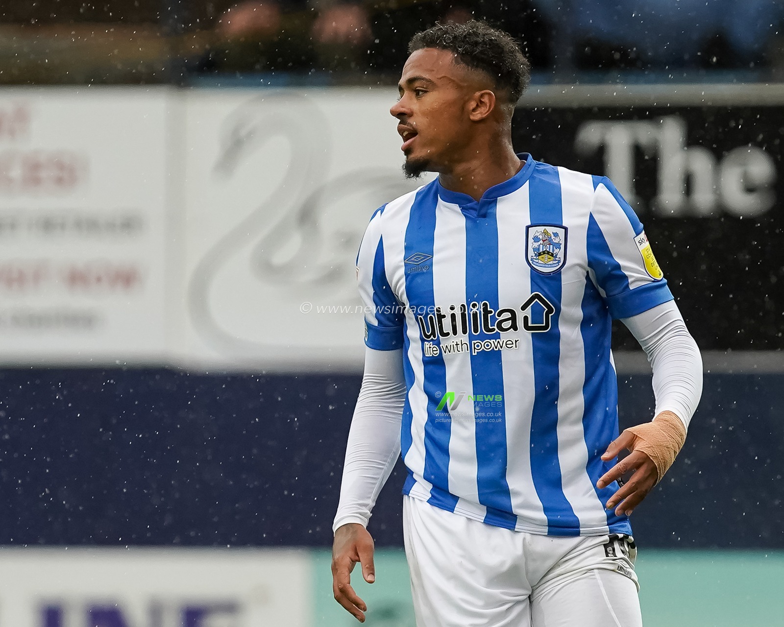 Josh Koroma #10 of Huddersfield Town