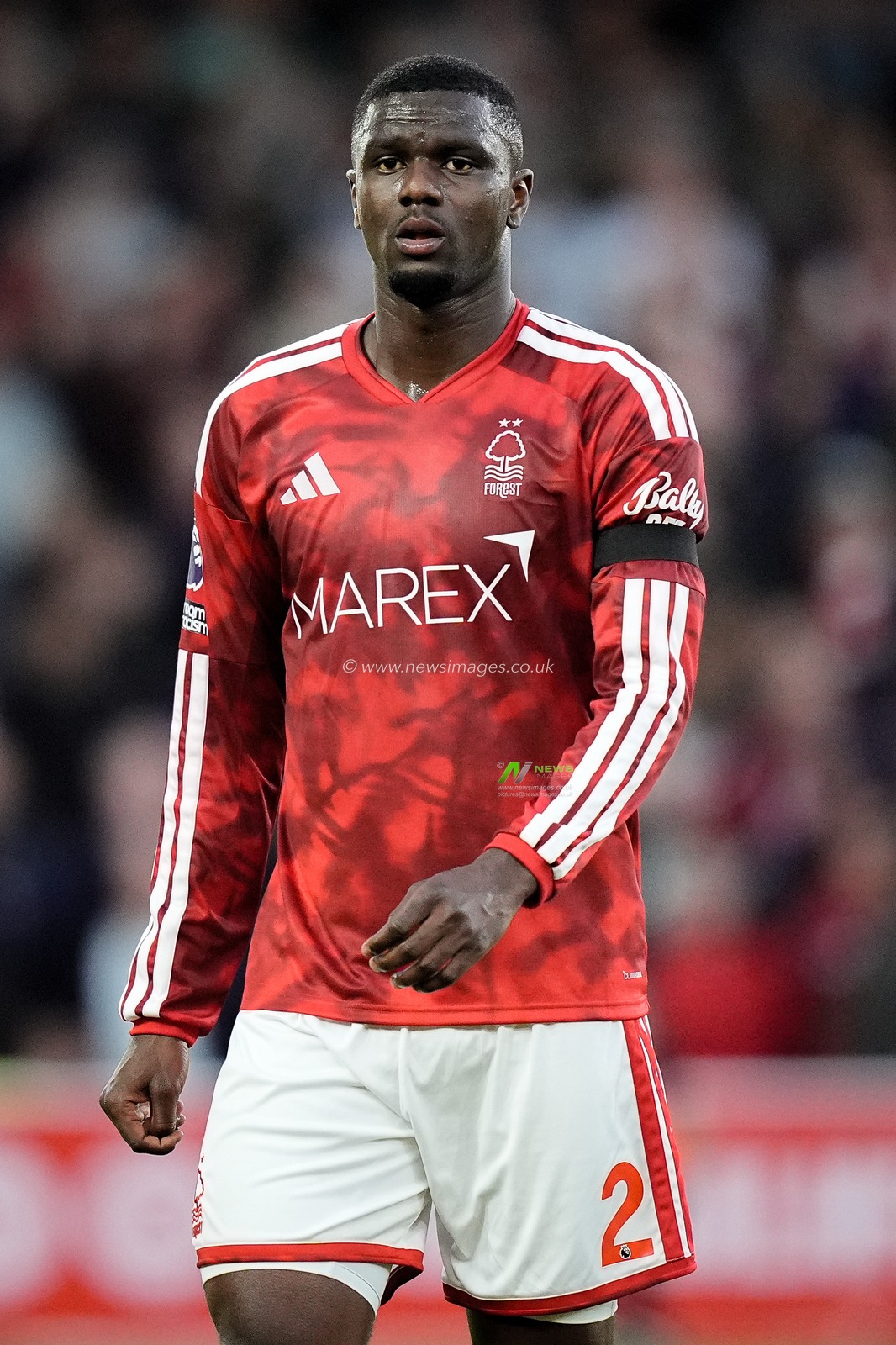 Ousmane Diomande of Nottingham Forest in action during the Premier League match Nottingham Forest vs Arsenal at City Ground, Nottingham, United Kingdom on 18 October 2026

(Photo by Maynard Manyowa/News Images)
