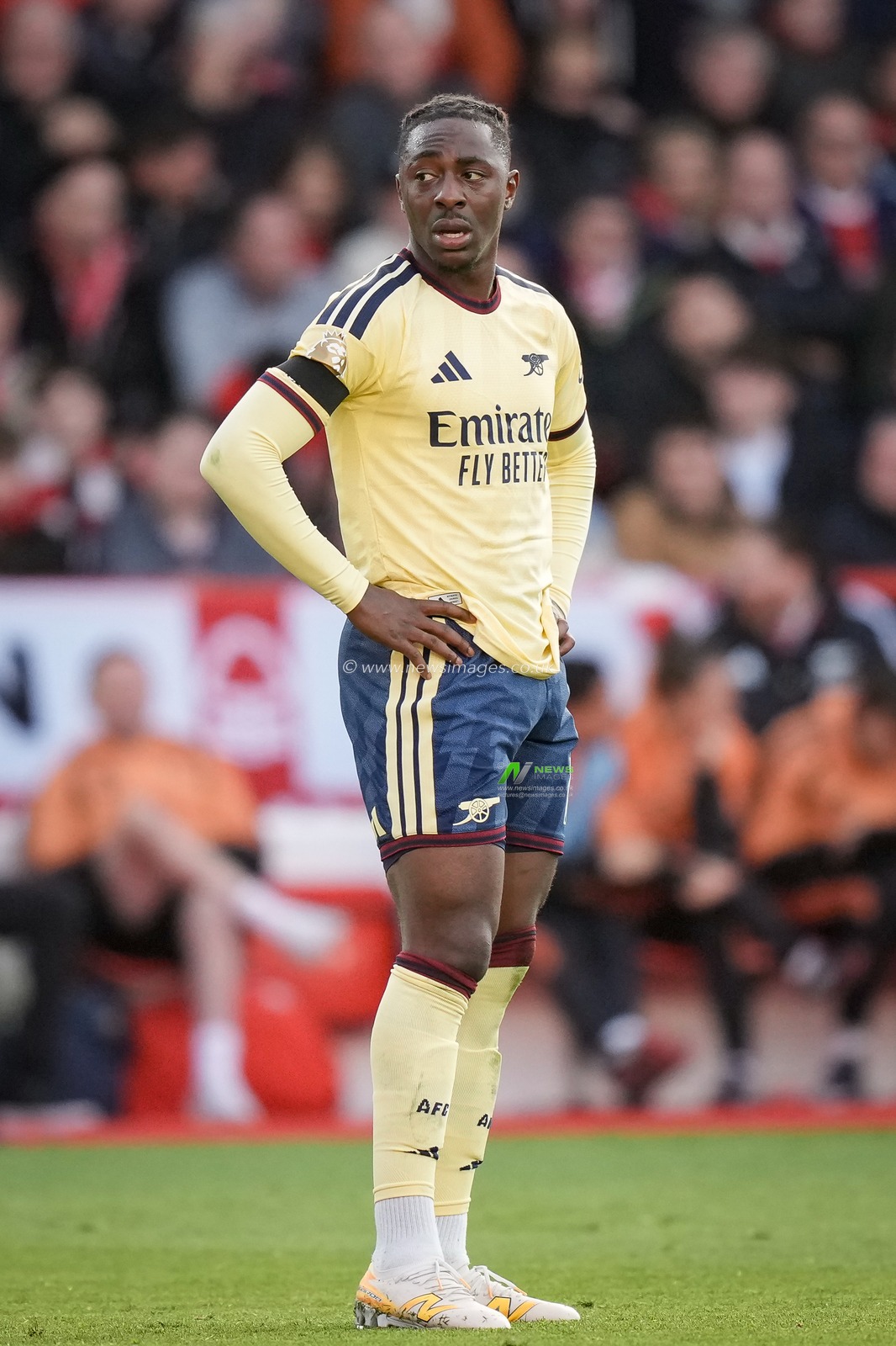 Eberechi Eze of Arsenal in action during the Premier League match Nottingham Forest vs Arsenal at City Ground, Nottingham, United Kingdom on 18 October 2026

(Photo by Maynard Manyowa/News Images)