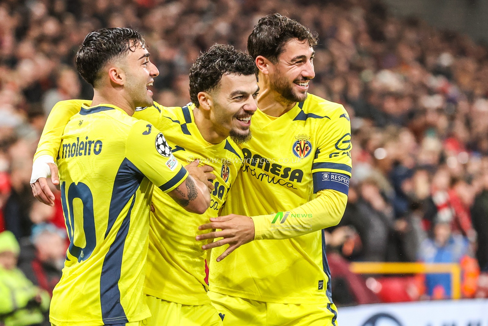 UEFA Champions League Matchday 3 of 8 Liverpool v Villarreal