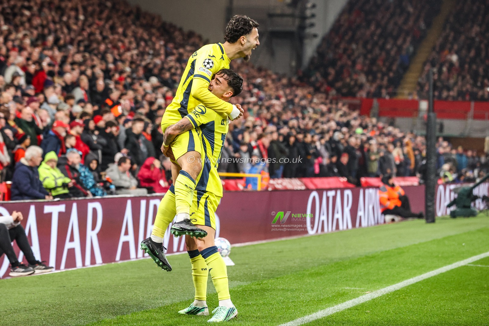 UEFA Champions League Matchday 3 of 8 Liverpool v Villarreal