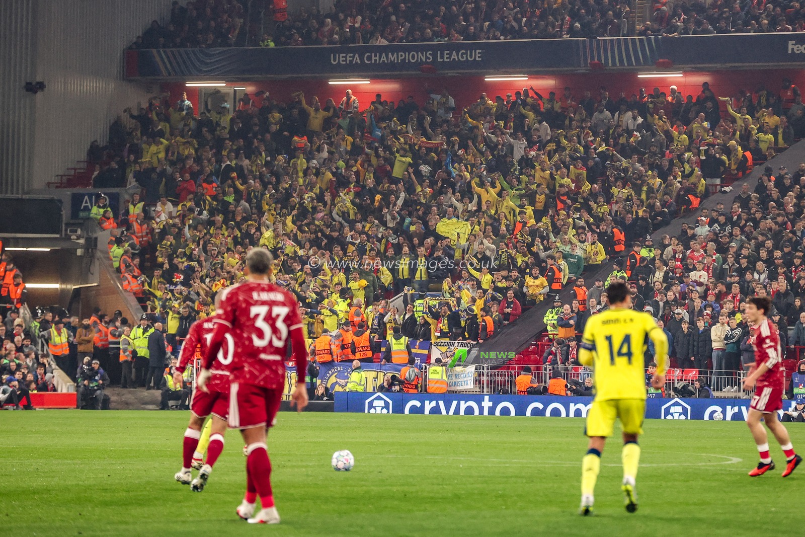 UEFA Champions League Matchday 3 of 8 Liverpool v Villarreal