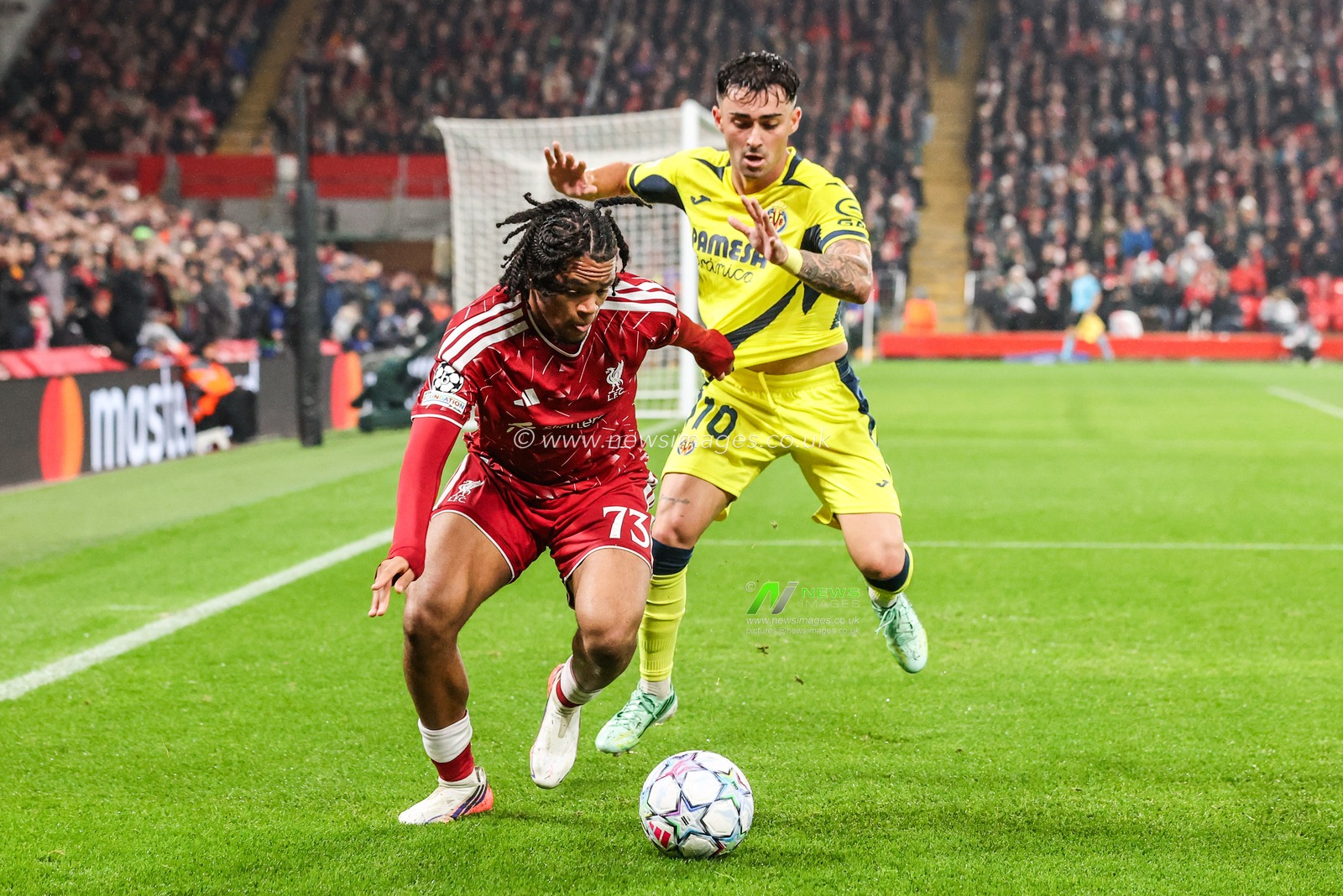 UEFA Champions League Matchday 3 of 8 Liverpool v Villarreal