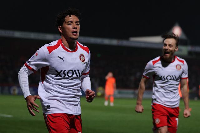 Sky Bet League One: Stevenage v Plymouth Argyle