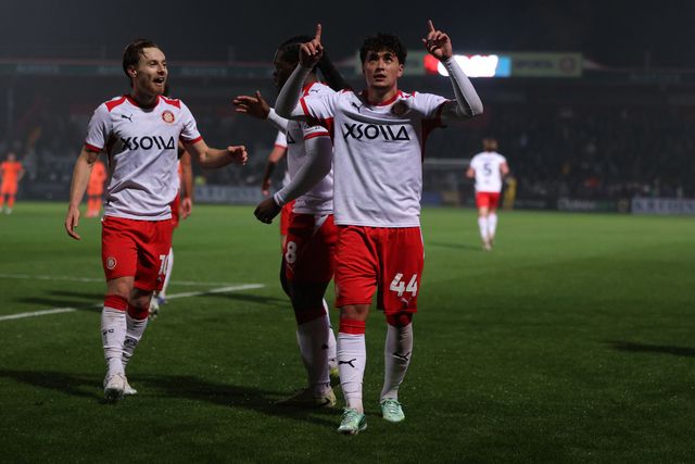 Sky Bet League One: Stevenage v Plymouth Argyle