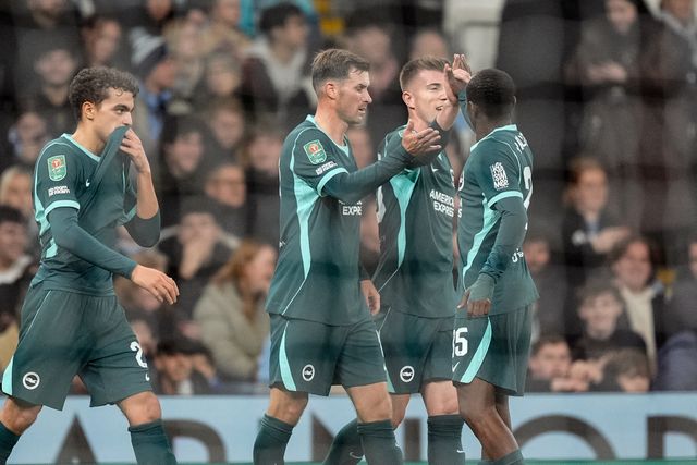 Carabao Cup Last 16 Manchester City v Brighton & Hove Albion