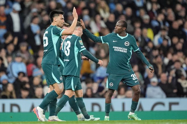 Carabao Cup Last 16 Manchester City v Brighton & Hove Albion