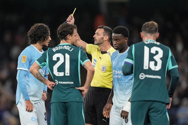 Carabao Cup Last 16 Manchester City v Brighton & Hove Albion