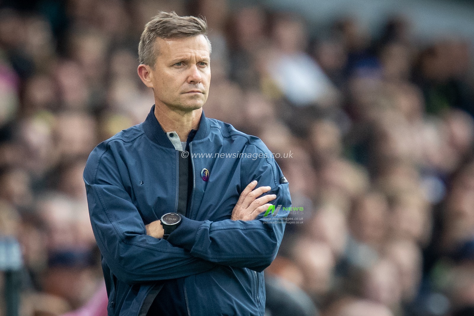 Jesse Marsch manager of Leeds United during the Premier League match Leeds United vs Fulham at Elland Road, Leeds, United Kingdom, 23rd October 2022

(Photo by James Heaton/News Images)