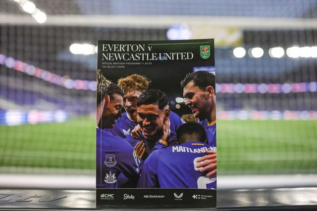 Carabao Cup Last 16 Everton v Newcastle Untied