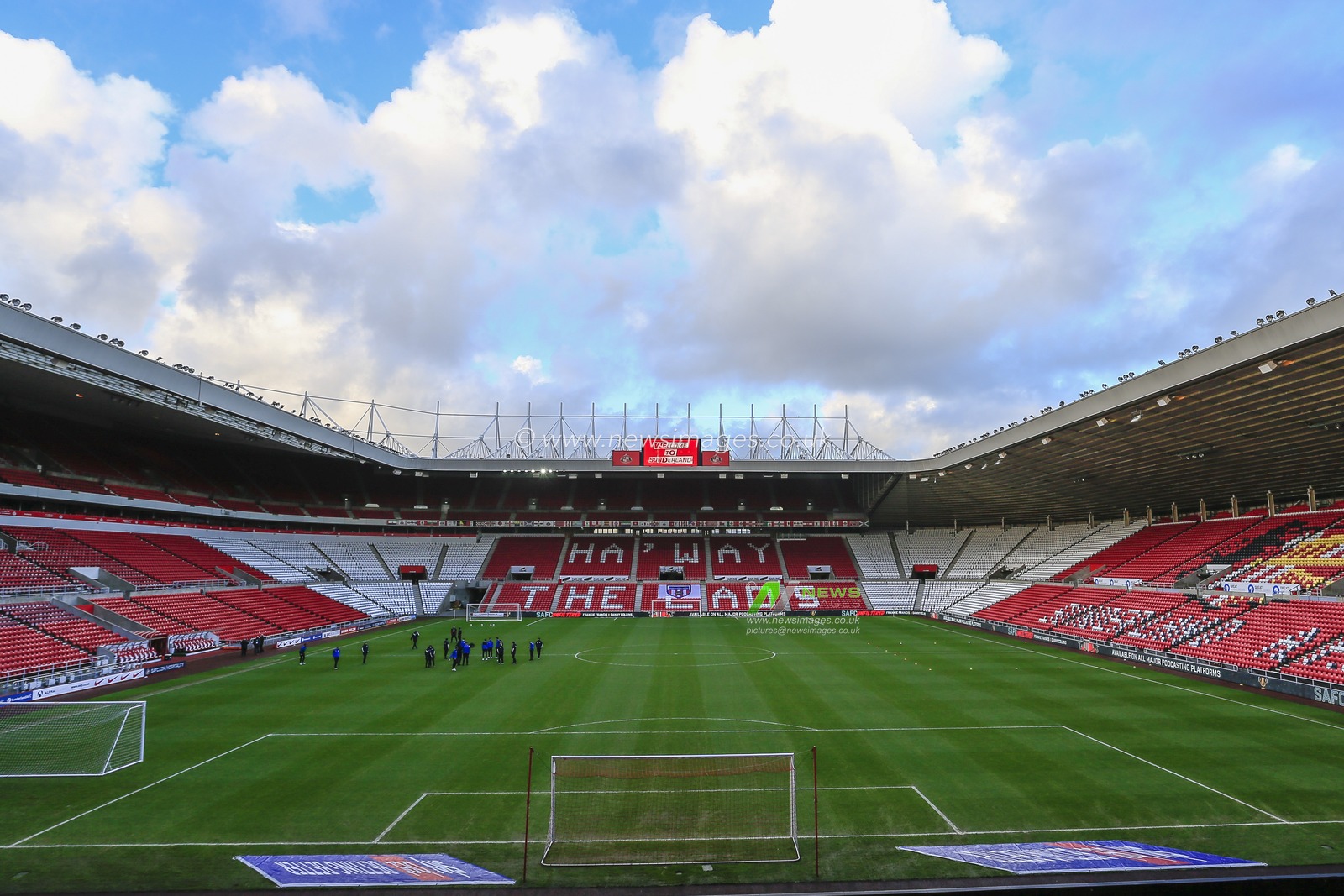 A general view of the Stadium of Light ahead of the Sky Bet League One match between Sunderland and Wigan Athletic