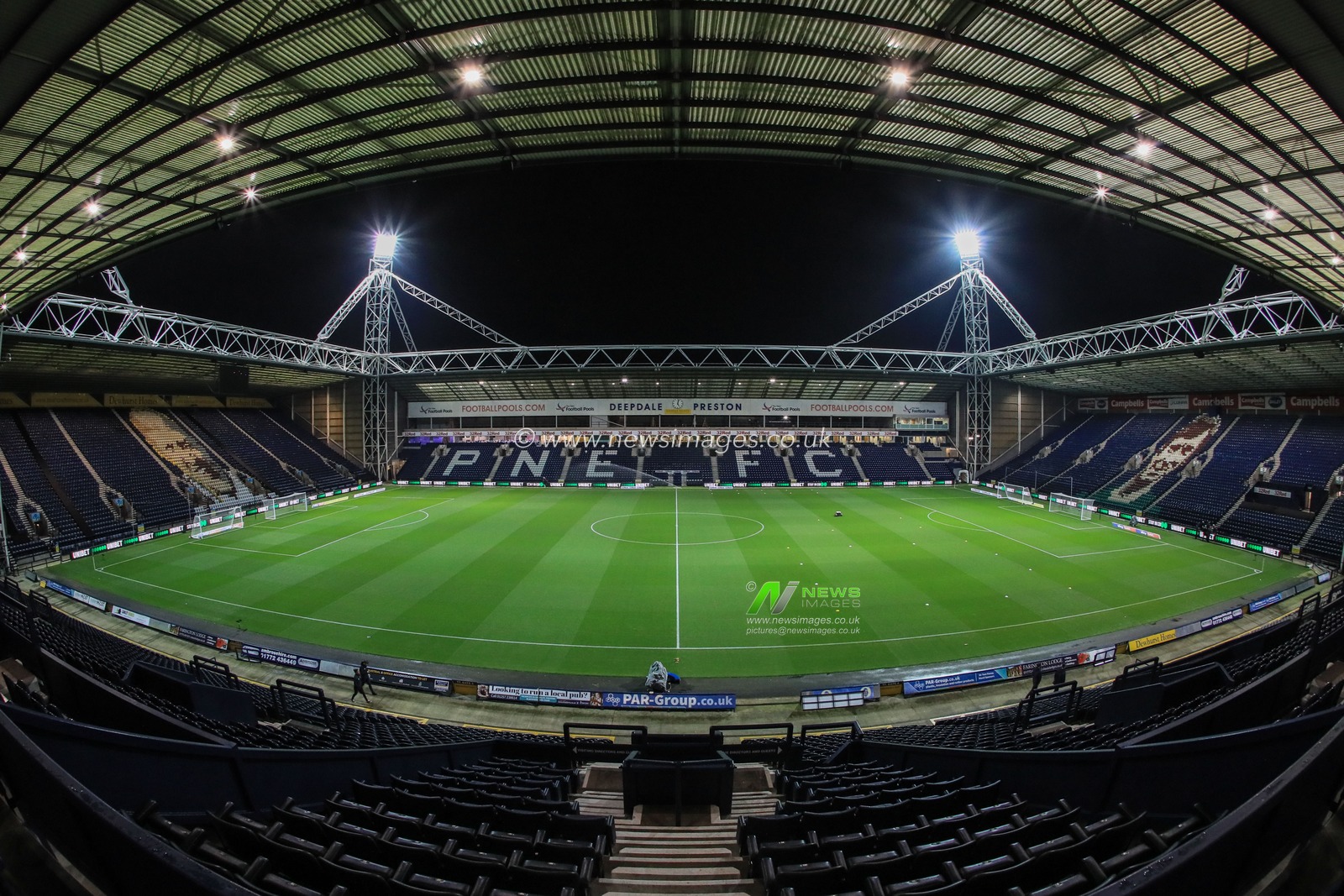 2nd December 2019, Deepdale, Preston, England; Sky Bet Championship, Preston North End v West Bromwich Albion : A general view of Deepdale

Credit: Mark Cosgrove/News Images