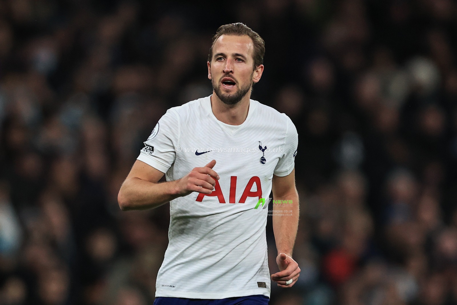 Harry Kane #10 of Tottenham Hotspur during the game